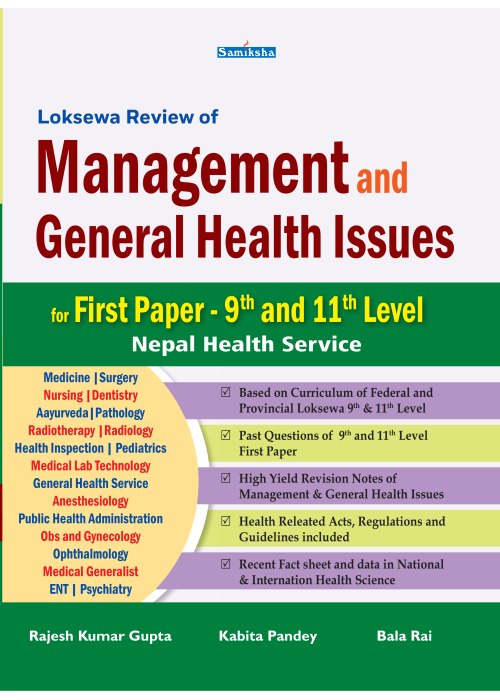 Loksewa Review of Management and General Health Issues for First Paper - 9th and 11th Level